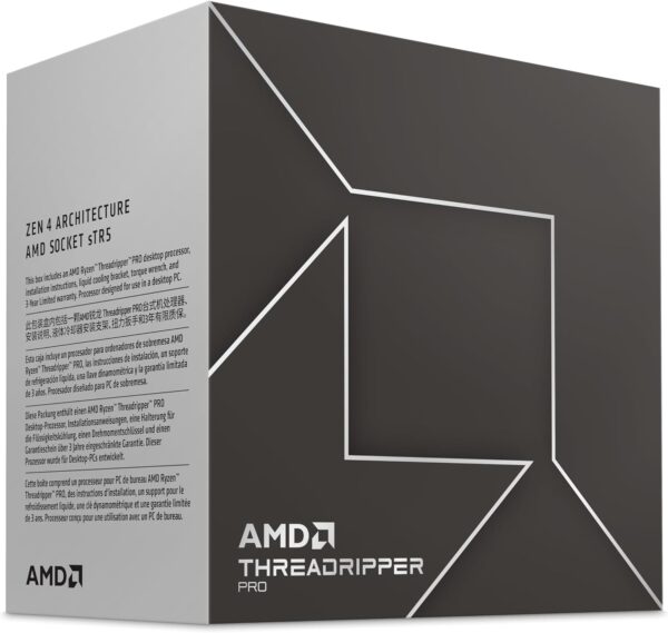 AMD Ryzen™ Threadripper™ PRO 7965WX 24-Core, 48-Thread Processor - Image 3